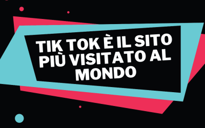 Calano Google e Facebook. È Tik Tok il sito più visitato al mondo e non solo!