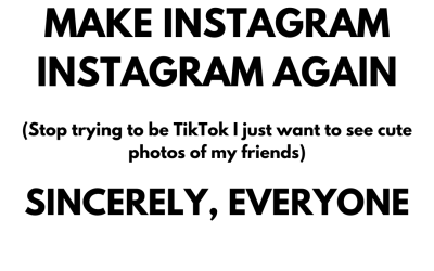 Instagram, passo indietro: non assomiglierà più a TikTok