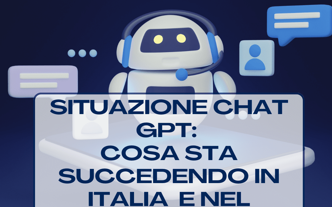 ChatGPT: la situazione in Italia e nel resto del mondo