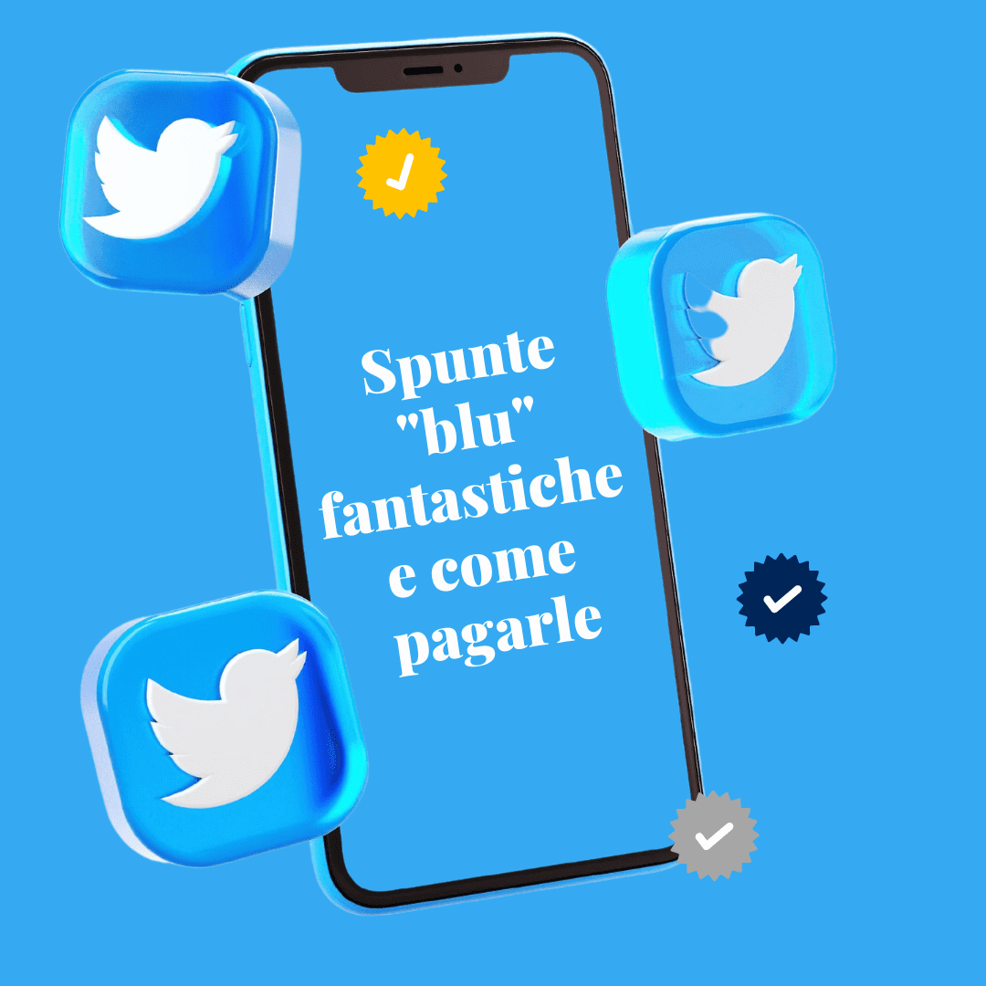 spunta blu twitter