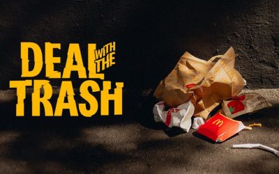 McDonald’s trasforma la spazzatura (anche quella dei concorrenti) in sconti con la campagna “Deal with the Trash”
