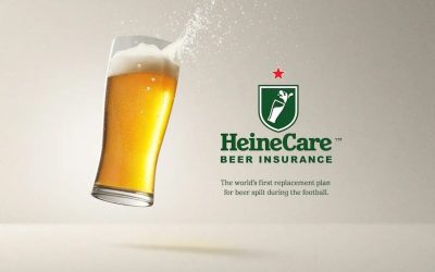 Birra rovesciata? Heineken ha la soluzione con l’assicurazione sulla birra HeineCare