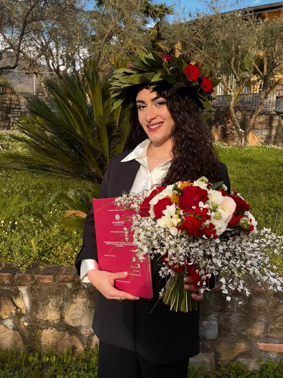 asia villano laureata in digital graphic designer di digital school