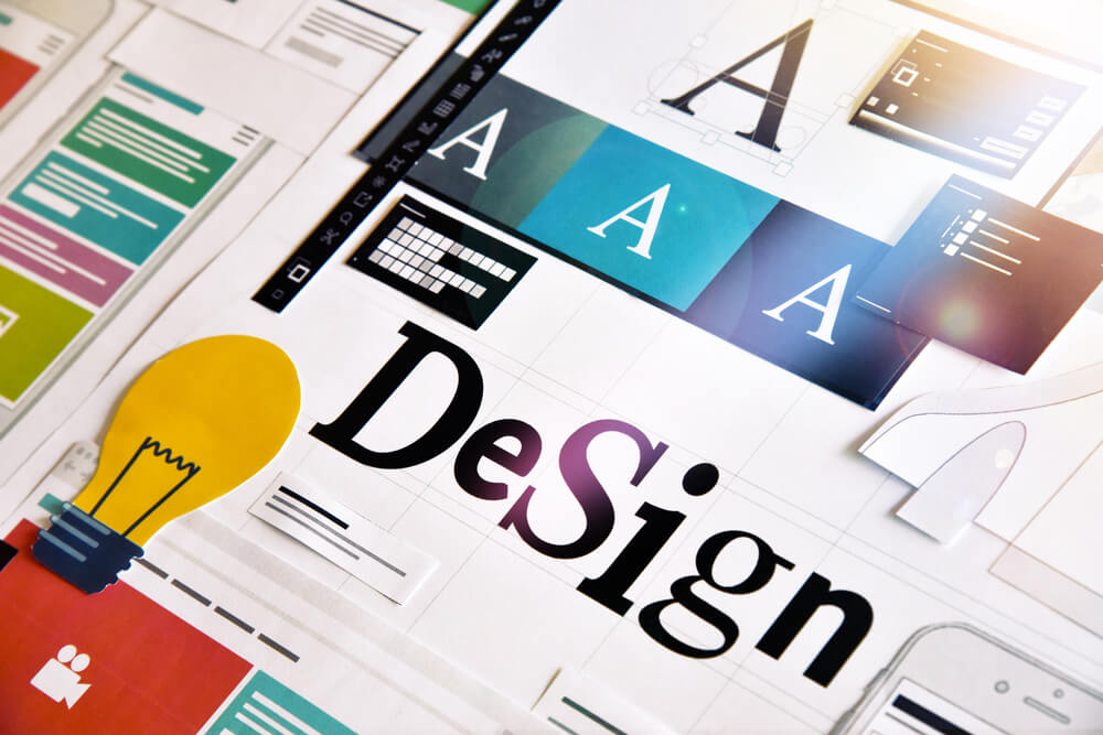 concetto di graphic design per rappresentare concetto graphic design