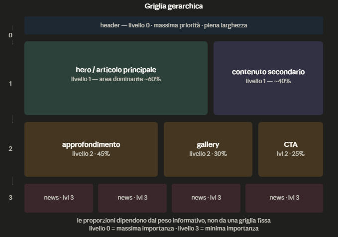 Esempio di griglia gerarchica