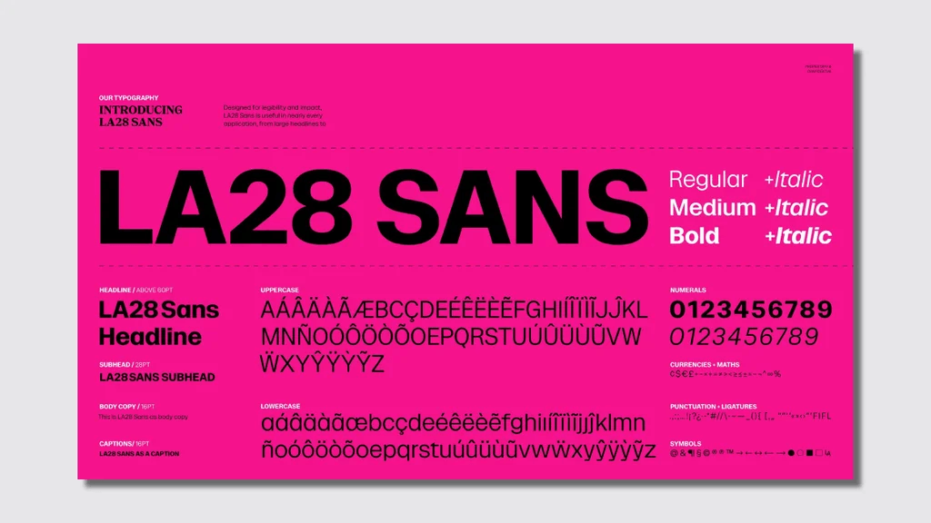 font la28 sans