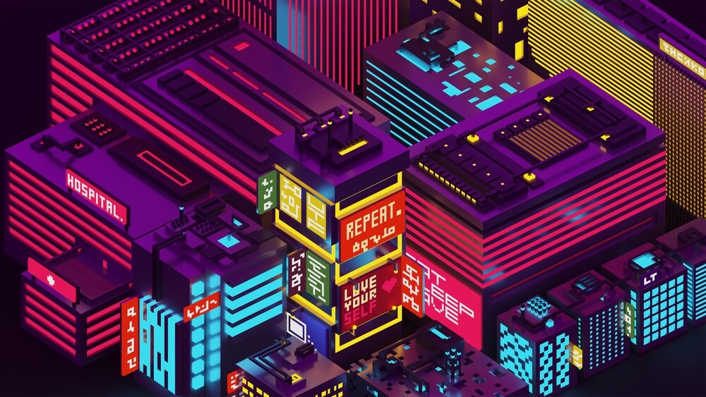 shutterstock_2066709728 città stile pixelscape